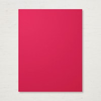 Real Red 8-1/2" X 11" Cardstock