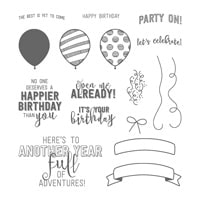 Balloon Adventures Photopolymer Stamp Set