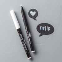 White Stampin' Chalk Marker