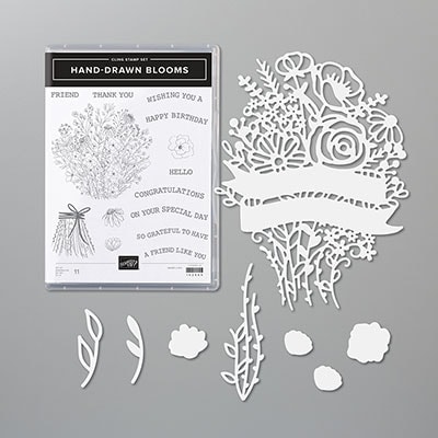 Hand-Drawn Blooms Bundle (English)