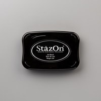 Jet Black Stāzon Ink Pad