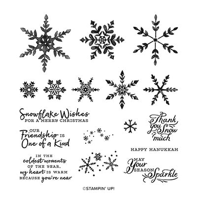 Snowflake Wishes Photopolymer Stamp Set