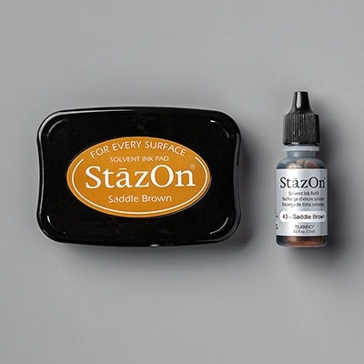 Saddle Brown Stazon Ink Pad