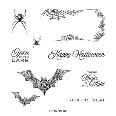 Hallows Night Magic Cling Stamp Set