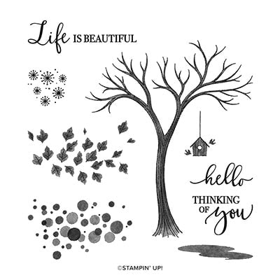 Life Is Beautiful Photopolymer Stamp Set