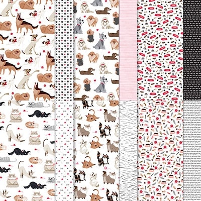 Playful Pets Designer Series Paper