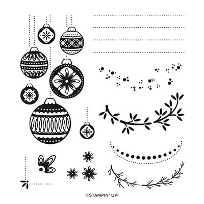 Ornamental Envelopes Photopolymer Stamp Set